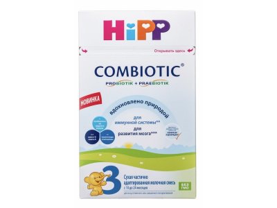 Смесь Hipp 3 Combiotic молочная сухая адаптированная 600 г 1-00340838_12