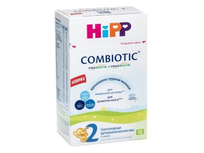 Смесь Hipp 2 Combiotic молочная сухая адаптированная с 6 месяцев 600 г 1-00346207_2