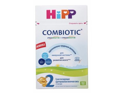 Смесь Hipp 2 Combiotic молочная сухая адаптированная с 6 месяцев 600 г 1-00346207_7