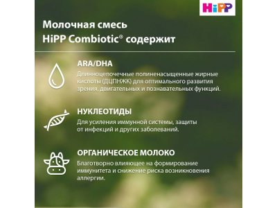 Смесь Hipp 1 Combiotic Expert молочная 900 г 1-00334090_7