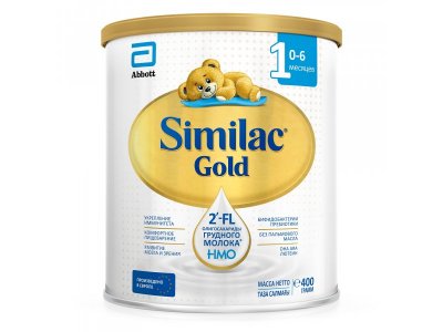 Смесь Similac Gold 1 молочная 400 г 1-00212960_1
