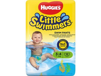 Подгузники-трусики Huggies Little Swimmers для плавания 3-4 (7-15 кг) 12 шт. 1-00380461_2