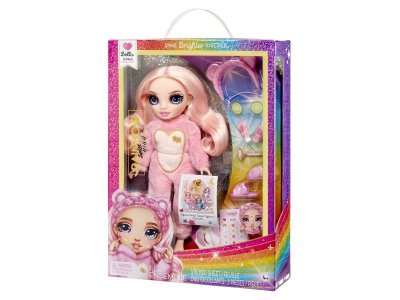 Кукла Rainbow High Junior PJ Party Белла Паркер розовая с аксессуарами 1-00420674_6