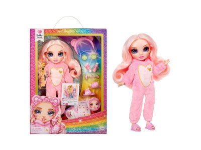 Кукла Rainbow High Junior PJ Party Белла Паркер розовая с аксессуарами 1-00420674_8