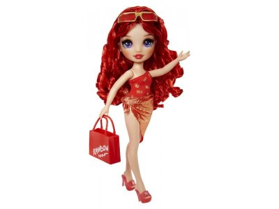Кукла Rainbow High Swim Руби Андерсон 28 см красная с аксессуарами 1-00420678_1