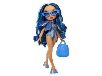 Кукла Rainbow High Swim Скайлер Брэдшоу 28 см голубая с аксессуарами 1-00420680_1