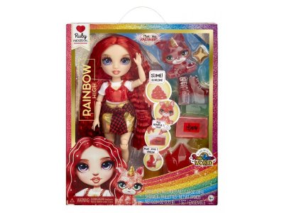 Кукла Rainbow High Classic Руби Андерсон 28 см красная с аксессуарами 1-00420682_7