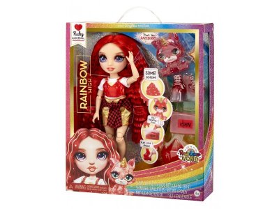 Кукла Rainbow High Classic Руби Андерсон 28 см красная с аксессуарами 1-00420682_10