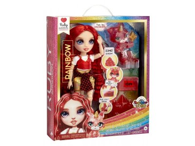 Кукла Rainbow High Classic Руби Андерсон 28 см красная с аксессуарами 1-00420682_9