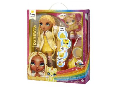 Кукла Rainbow High Classic Санни Мэдисон 28 см желтая с аксессуарами 1-00420683_9