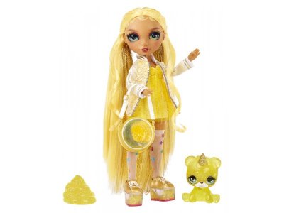 Кукла Rainbow High Classic Санни Мэдисон 28 см желтая с аксессуарами 1-00420683_1