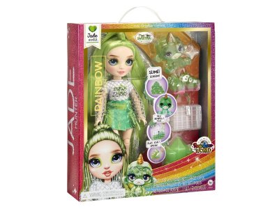 Кукла Rainbow High Classic Джейд Хантер 28 см зеленая с аксессуарами 1-00420684_4