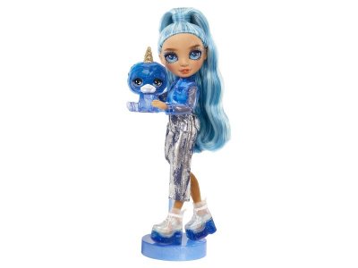 Кукла Rainbow High Classic Скайлер Брэдшоу 28 см голубая с аксессуарами 1-00420685_9