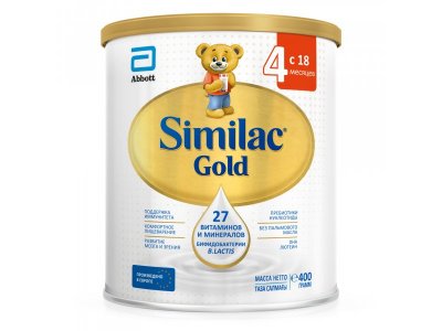 Молочко Similac 4 Gold детское сухое 400 г 1-00224779_1
