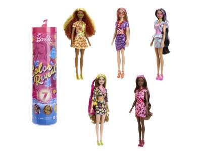 Кукла Barbie серия Color Reveal с меняющимся цветом волос и макияжем, 29 см 1-00420996_1