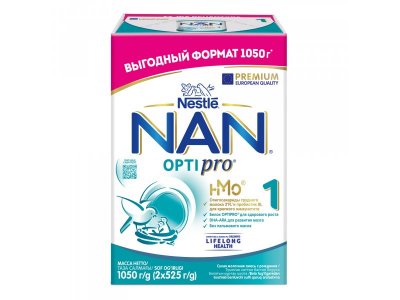 Смесь Nestle NAN 1 молочная сухая Optipro 1050 г 1-00329304_7