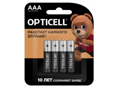 Батарейки Opticell Basic AAA 4 шт. 1-00421861_1