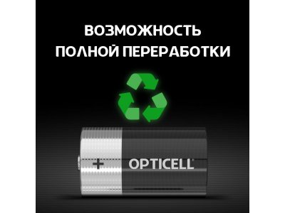 Батарейки Opticell Basic D 2 шт. 1-00421863_6
