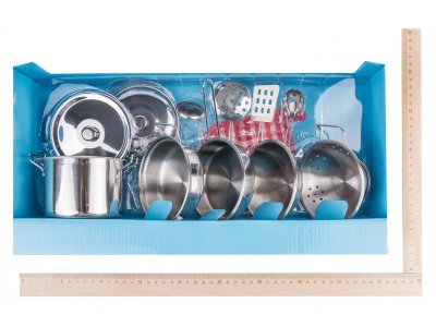 Набор посуды Aozi Toys 10 предметов 1-00420155_3