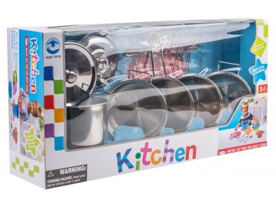 Набор посуды Aozi Toys 10 предметов 1-00420155_4