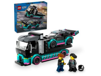 Конструктор Lego City Гоночный автомобиль и автовоз 1-00422121_1
