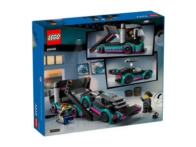 Конструктор Lego City Гоночный автомобиль и автовоз 1-00422121_9