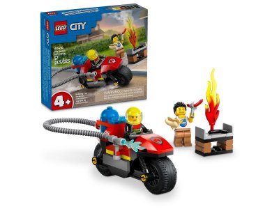 Конструктор Lego City Пожарно-спасательный мотоцикл 1-00422122_1