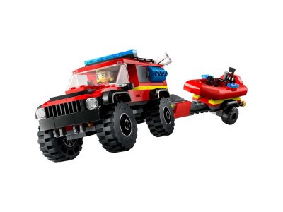 Конструктор Lego City Пожарная машина 4x4 со спасательной лодкой 1-00422124_7