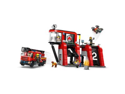Конструктор Lego City Пожарная часть и пожарная машина 1-00422126_9