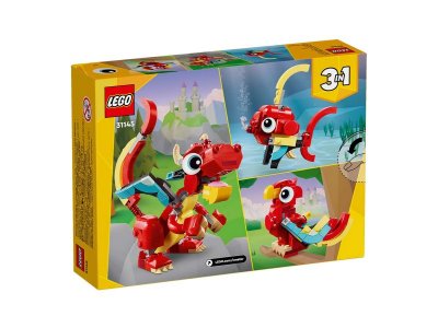 Конструктор Lego Creator 3-in-1 Красный дракон 1-00422137_5