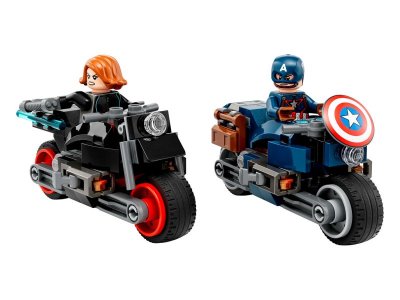 Конструктор Lego Marvel Черная вдова и Капитан Америка на мотоциклах 1-00422172_3