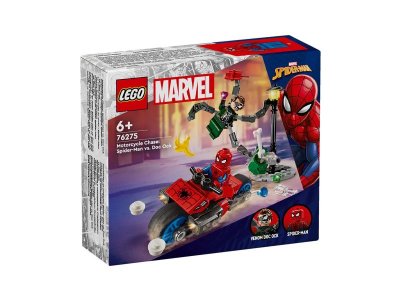 Конструктор Lego Marvel Погоня на мотоцикле: Человек-паук против доктора Осьминога 1-00422173_5