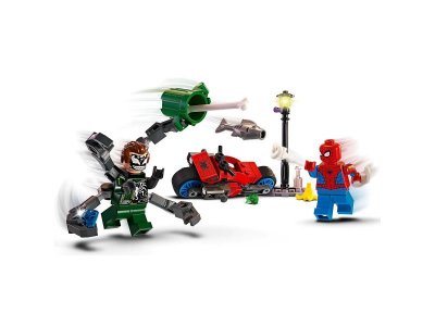 Конструктор Lego Marvel Погоня на мотоцикле: Человек-паук против доктора Осьминога 1-00422173_7