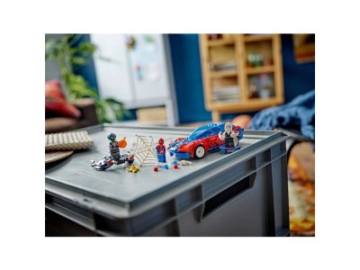 Конструктор Lego Marvel Гоночная машина Человека-паука и Зеленый Гоблин-веном 1-00422177_9