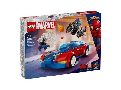 Конструктор Lego Marvel Гоночная машина Человека-паука и Зеленый Гоблин-веном 1-00422177_8