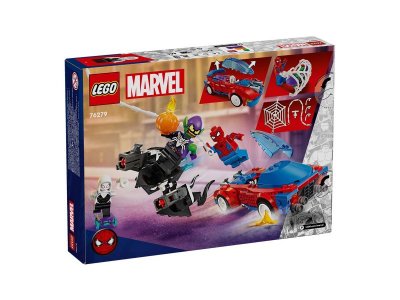Конструктор Lego Marvel Гоночная машина Человека-паука и Зеленый Гоблин-веном 1-00422177_7