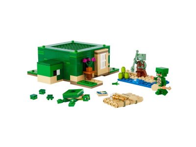 Конструктор Lego Minecraft Домик на Черепашьем пляже 1-00422181_8