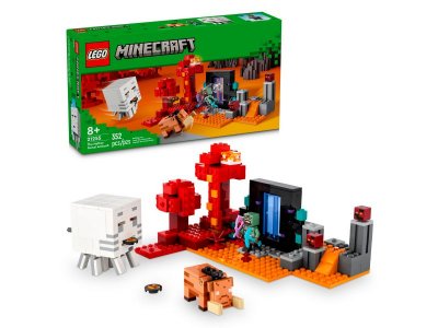 Конструктор Lego Minecraft Засада у Нижнего портала 1-00422182_1