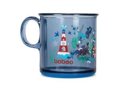 Чашка с антискользящим дном Baboo Sealife 170 мл 1-00422281_1