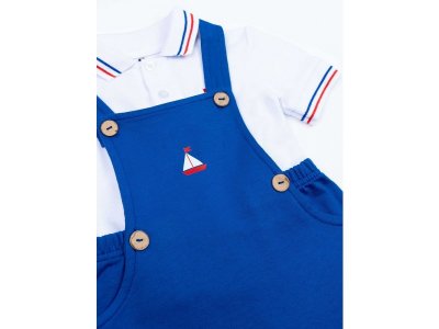 Комплект Palloncino Africa футболка и полукомбинезон-шорты 1-00415897_6