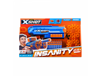 Игрушка Zuru Бластер X-Shot Insanity-Manic (бластер, 24 стрелы) 1-00422709_6