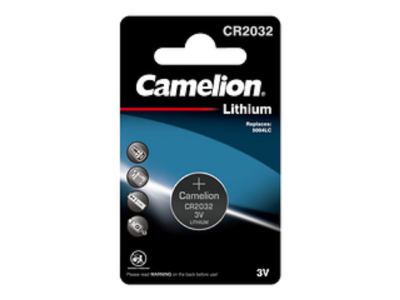 Батарейки Camelion CR2032 BL-1 (CR2032-BP1, литиевая, 3V) 1 шт. 1-00423263_1