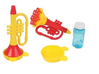 Игрушка для пускания мыльных пузырей 1Toy Мы-шарики! механическая Духовая труба, 50 мл 1-00424487_1