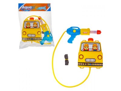 Игрушка 1Toy Аквамания Пожарная команда водное  Оружие с рюкзаком-ёмкостью 1-00424491_1