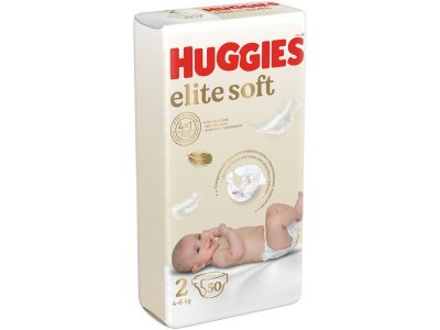 Подгузники Huggies Elite Soft 2 4-6 кг, 50 шт. 1-00245942_2