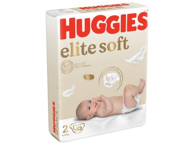 Подгузники Huggies Elite Soft 2 4-6 кг, 82 шт. 1-00244239_2