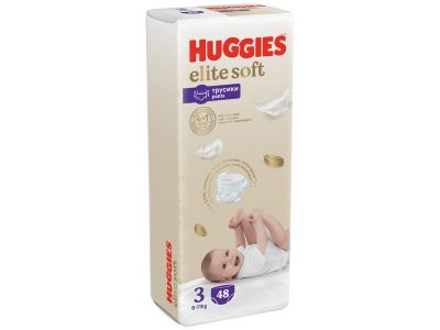 Подгузники-трусики Huggies Elite Soft 3 (6-11 кг), 48 шт. 1-00375844_2