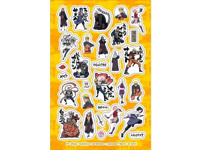 Книга Naruto Shippuden. (Супермного наклеек) / Издательство Росмэн 1-00425626_3