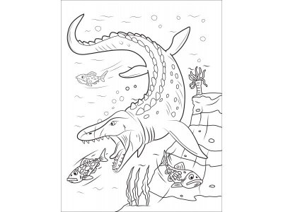 Книга Самая лучшая раскраска. Динозавры / Издательство Росмэн 1-00425643_7