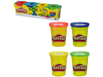 Пластилин Play-Doh 4 баночки по 56 г 1-00425546_1